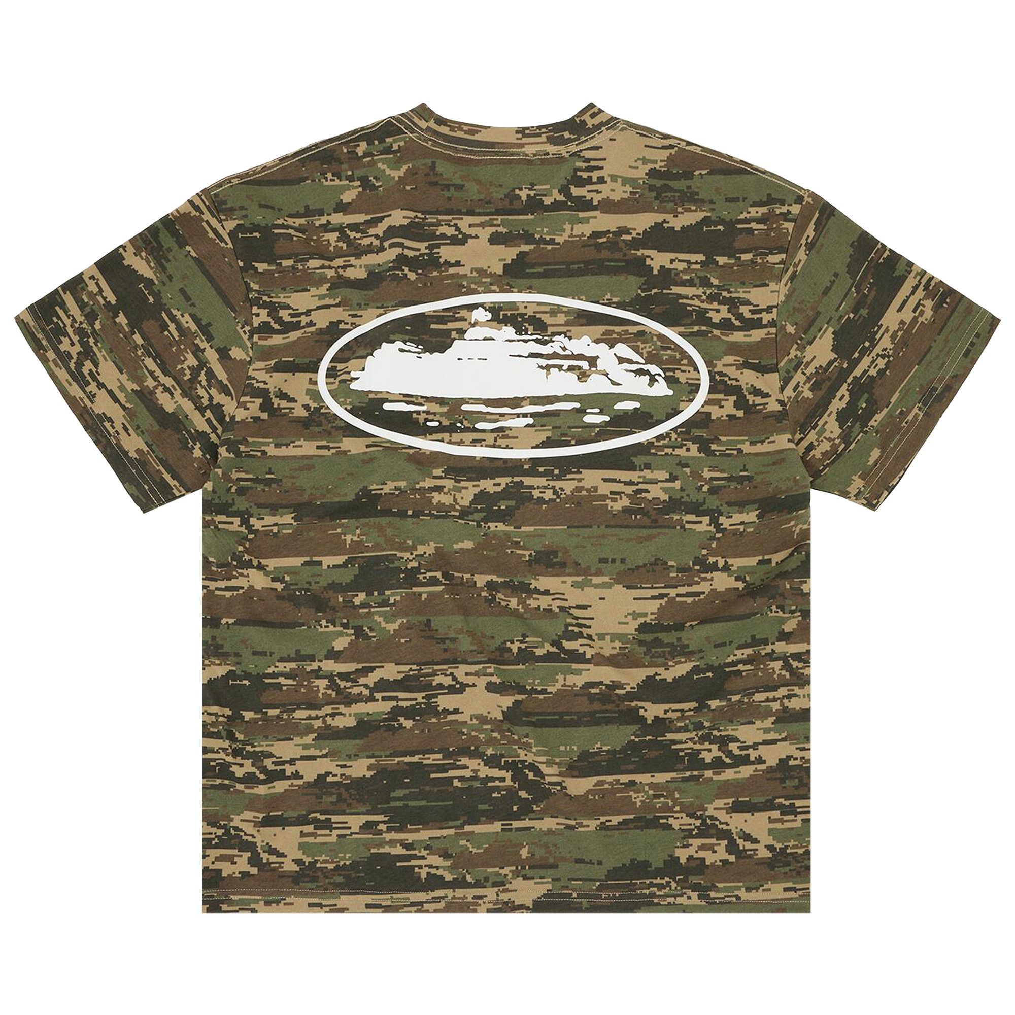 Buy Corteiz Island Puff Print Tee 'Digi Camo' - CRTZ0346 062 | GOAT