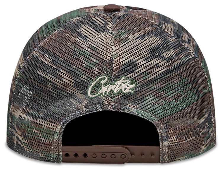 Corteiz Island Puff Print Trucker Hat Digi Camo