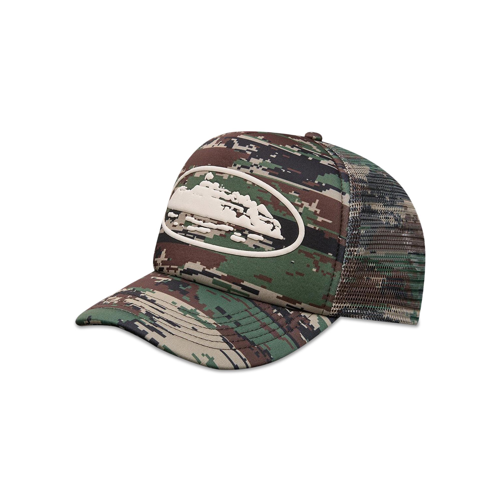 Buy Corteiz Island Puff Print Trucker Hat 'Digi Camo' - CRTZ1053