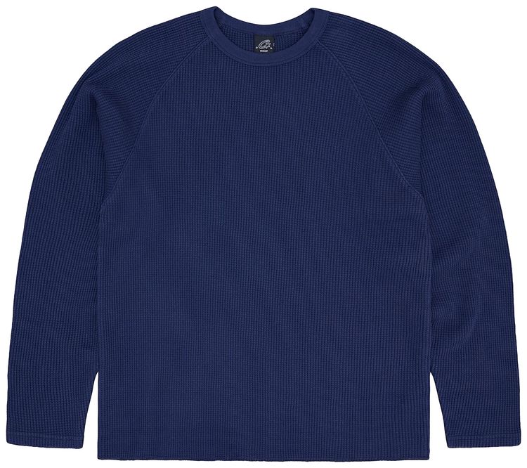 Corteiz Wings Waffle Thermal Navy