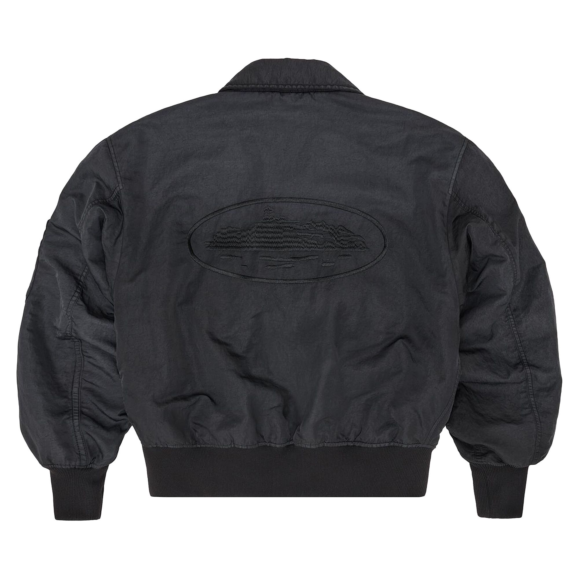 Buy Corteiz Alcatraz Bomber Jacket 'Vintage Black' - CRTZ1536 177