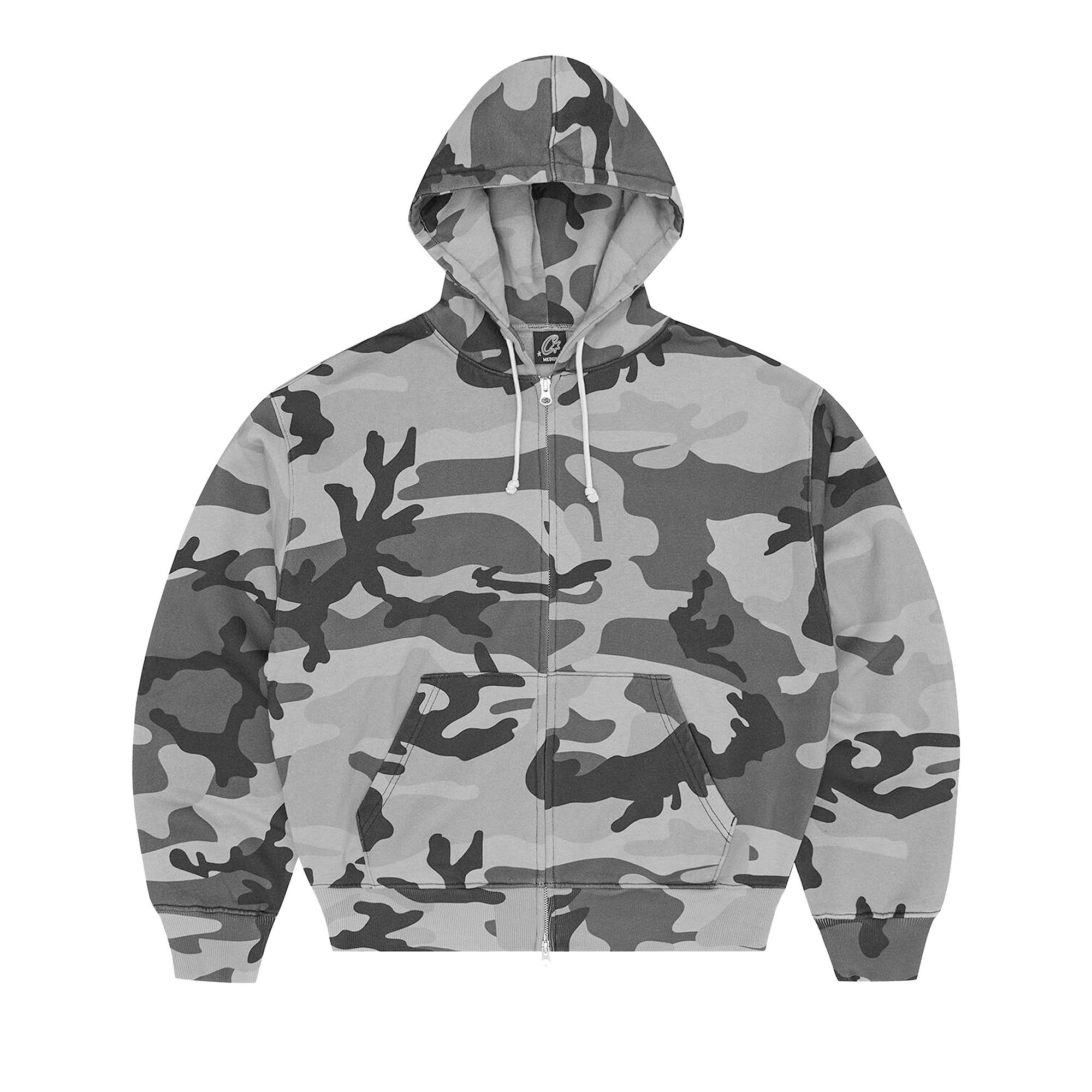 Buy Corteiz Diplomatic Zip Hoodie 'Washed Camo' - CRTZ 1681 | GOAT