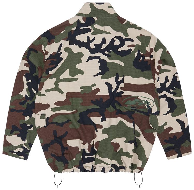 Corteiz Guerillaz Field Jacket Woodland Camo