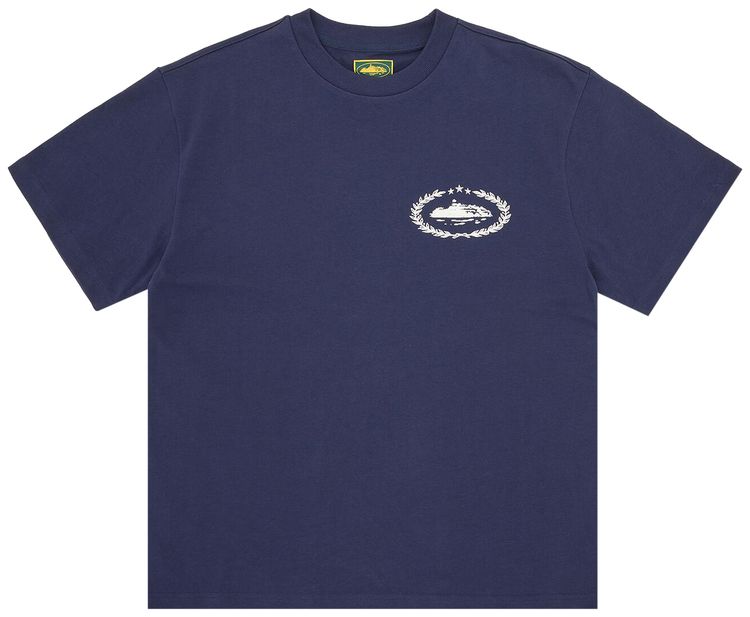 Corteiz Superior Royale Tee NavyWhite