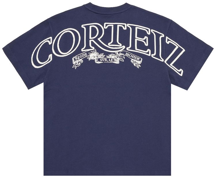 Corteiz Superior Royale Tee NavyWhite
