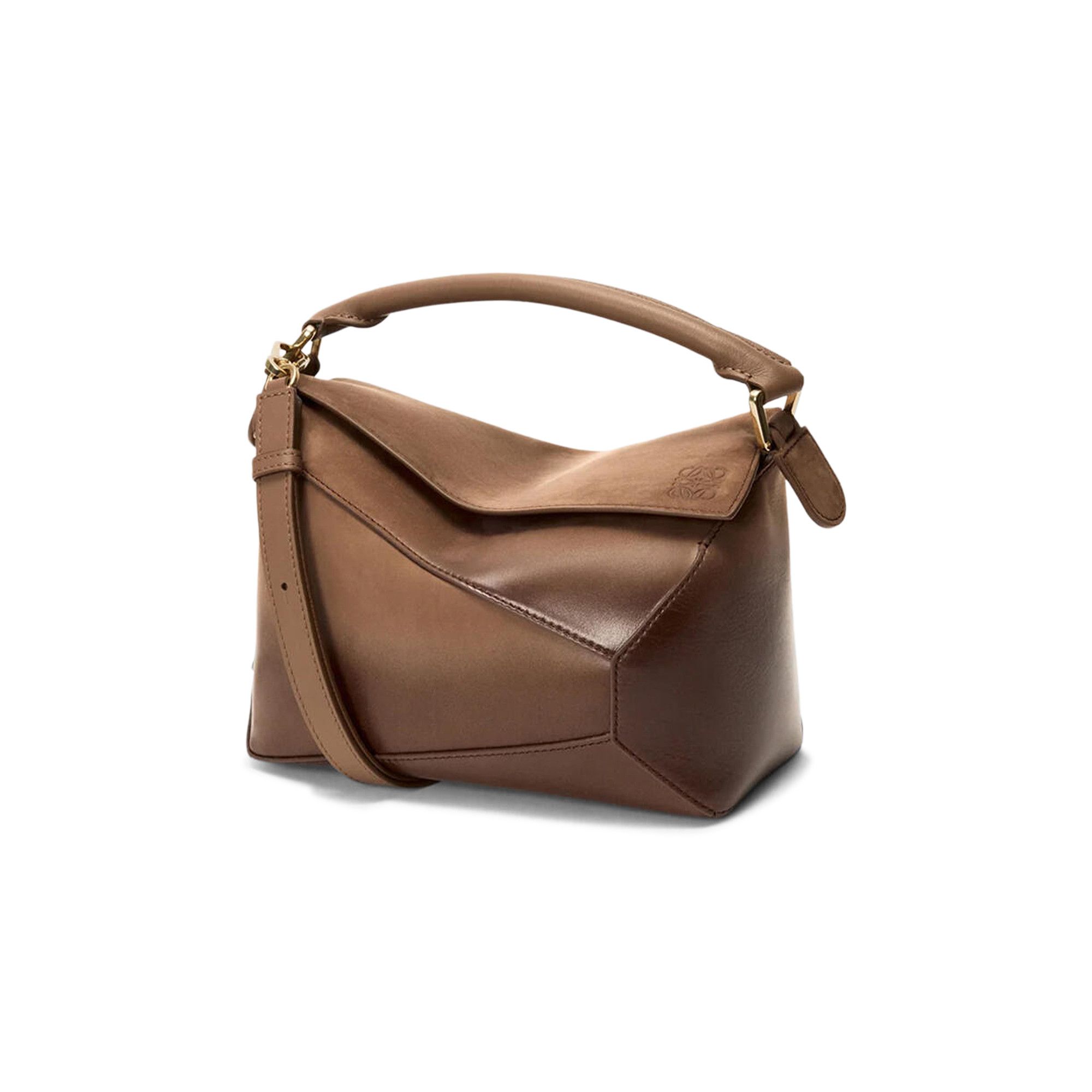 Buy Loewe Puzzle Edge Small Bag 'Mocha' - A510P60XBI 9579 | GOAT