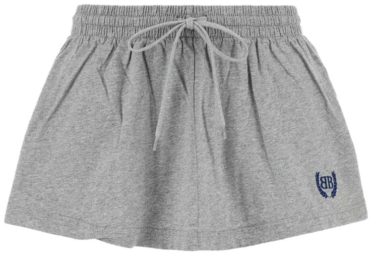 Balenciaga Mini Skort Heather Grey