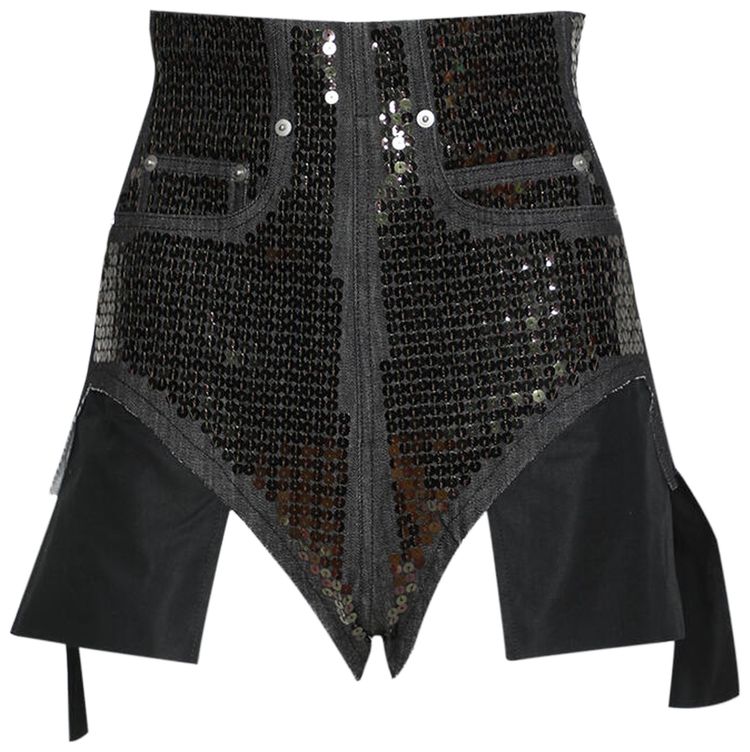 Rick Owens Dirt Cutoffs BlackBronze