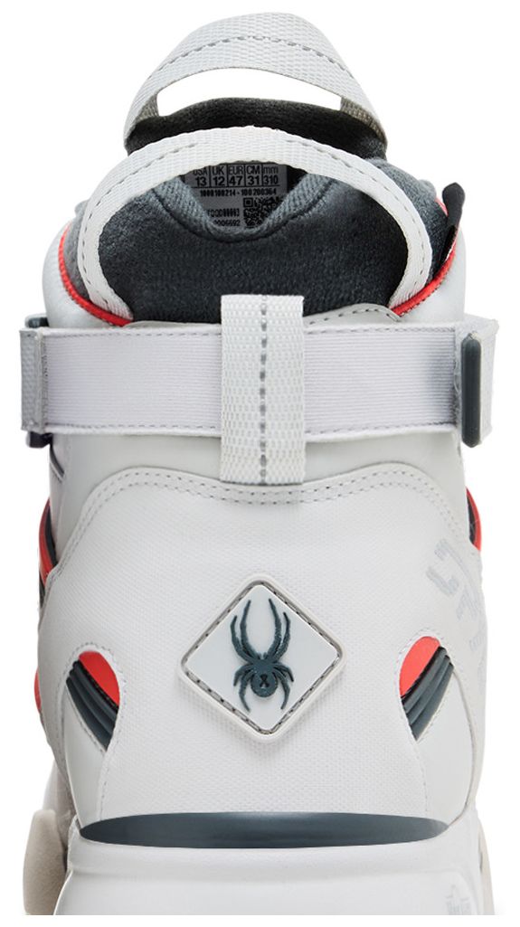 Spyder x Reebok Pump TZ Pure Grey Canton Red