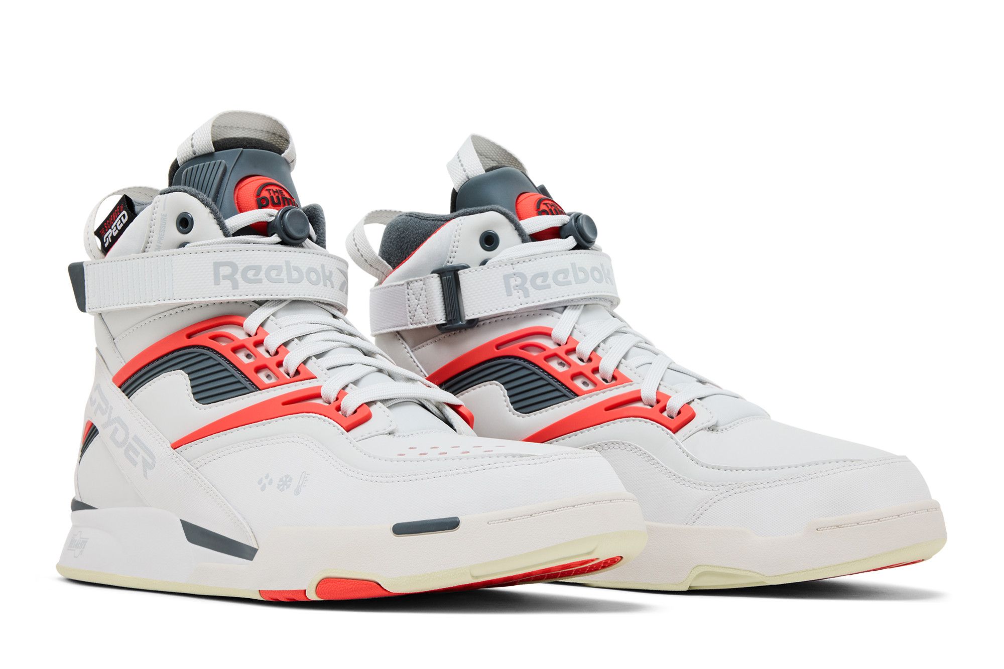 Buy Spyder x Reebok Pump TZ 'Pure Grey Canton Red' - 100200364 | GOAT
