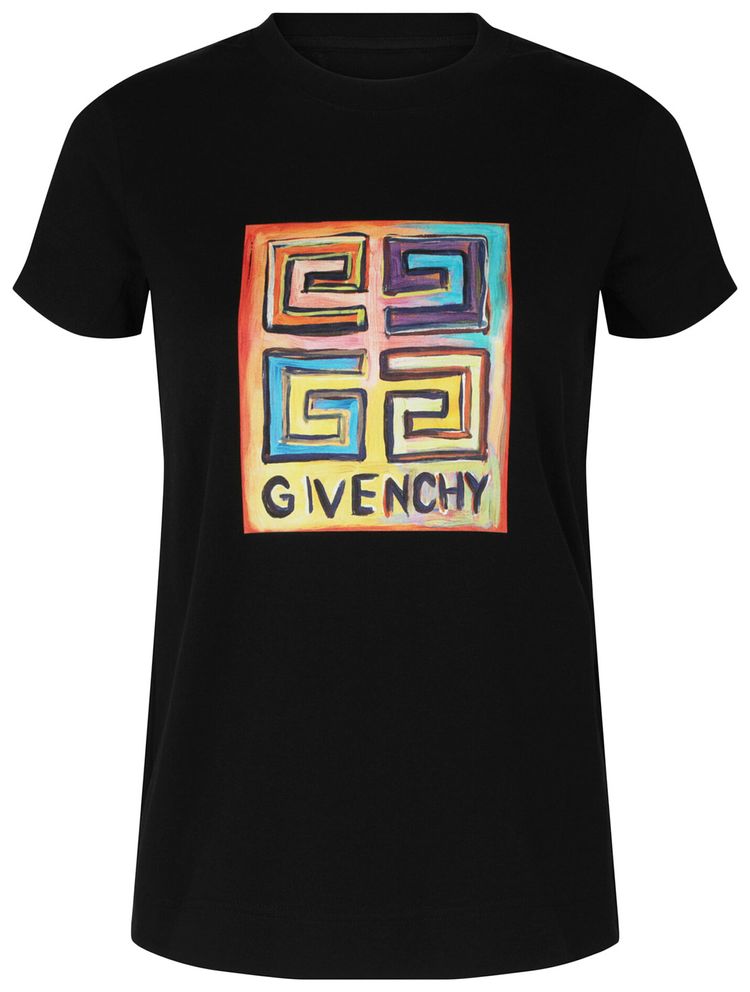 Givenchy x Josh Smith 4G Graphic T Shirt Black