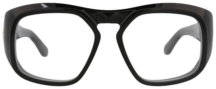 Valentino Square Frame Acetate Optical Frames BlackTransparent