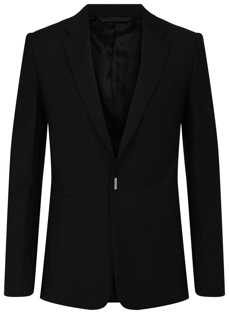Givenchy Slim Fit Hook Blazer Black