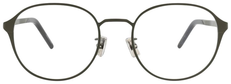 Kenzo Round Frame Metal Optical Frames GreenTransparent