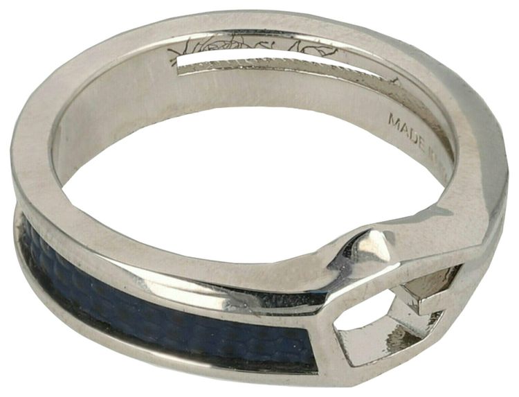 Givenchy Cut Ring BlueSilver