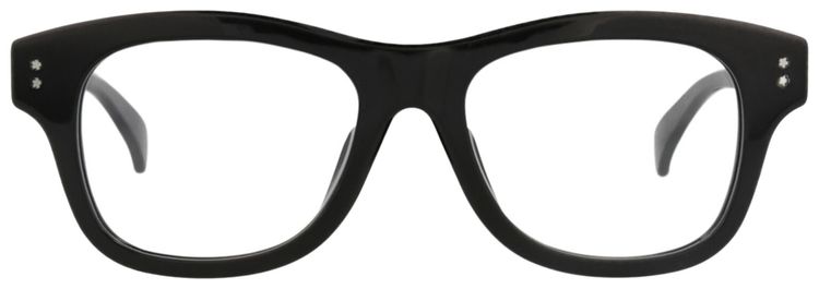 Kenzo Round Frame Acetate Optical Frames BlackTransparent