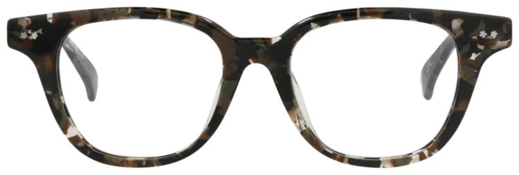 Kenzo Round Frame Acetate Optical Frames HavanaTransparent