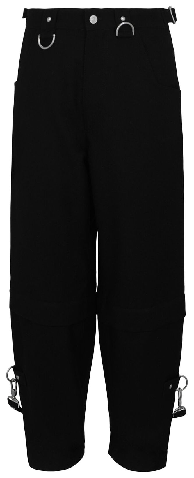 Givenchy Detachable Pants With Suspenders Black