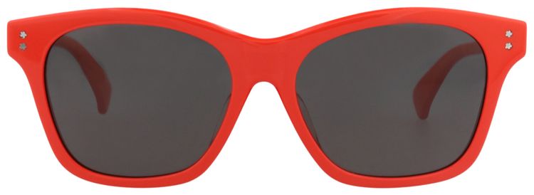 Kenzo Square Frame Acetate Sunglasses RedSmoke
