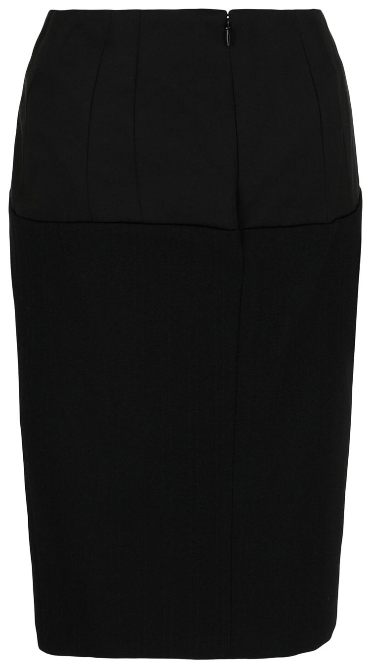Givenchy Wool Blend Mini Skirt Black