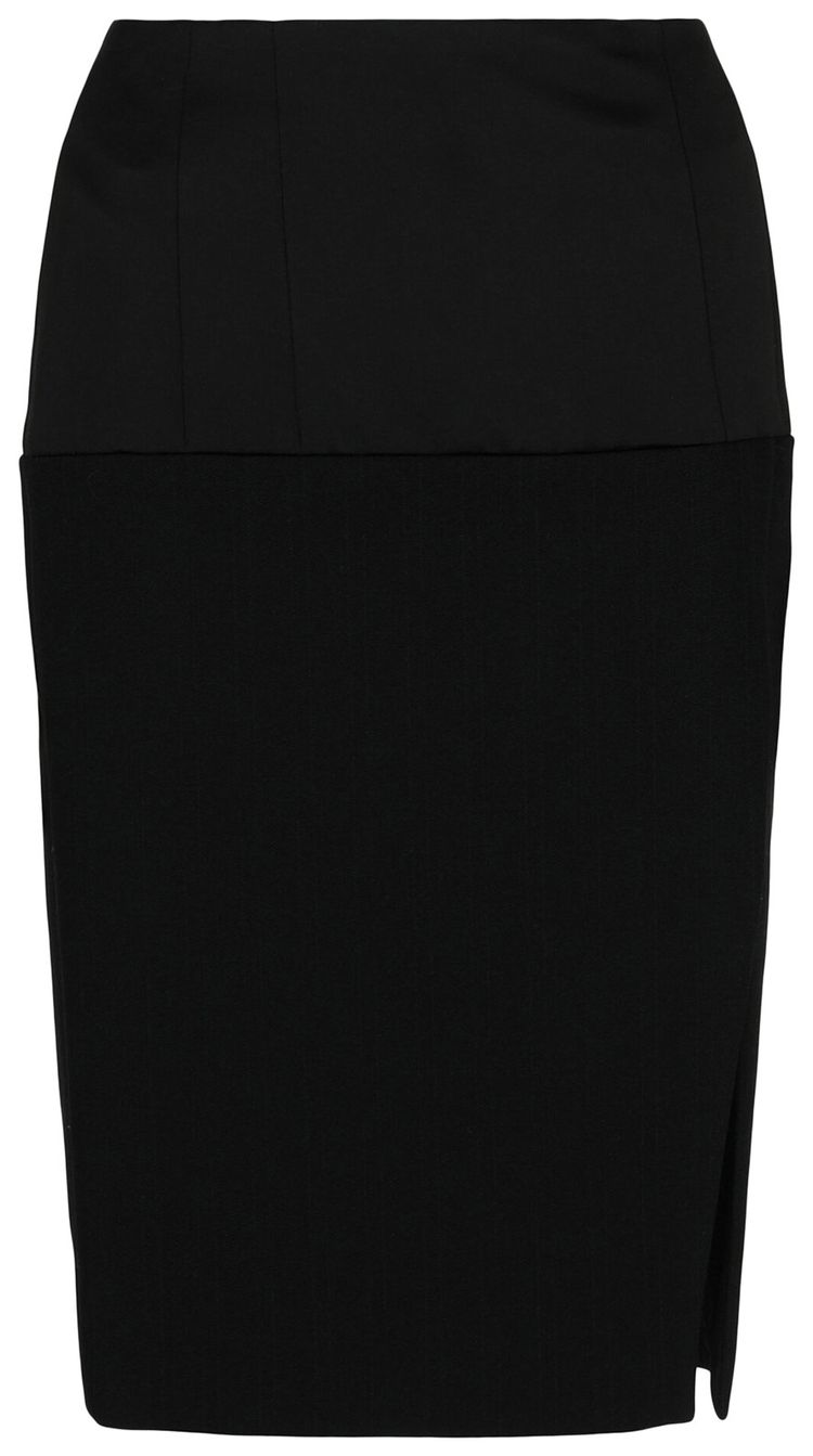 Givenchy Wool Blend Mini Skirt Black