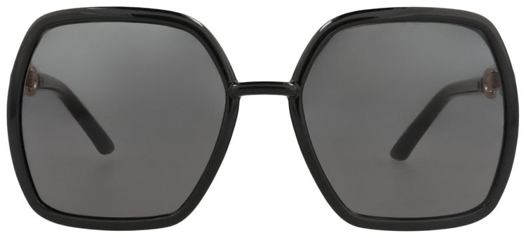 Gucci Square Frame Injection Sunglasses BlackGrey