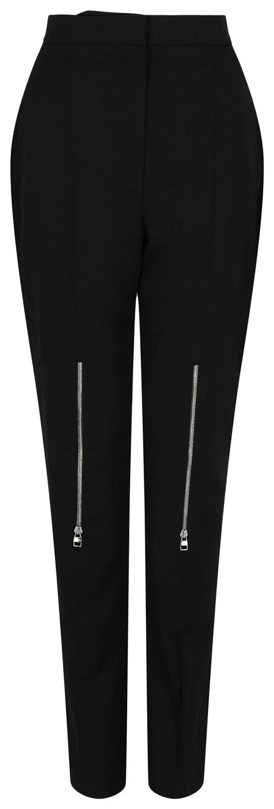 Alexander McQueen Zip Leg Pants Black