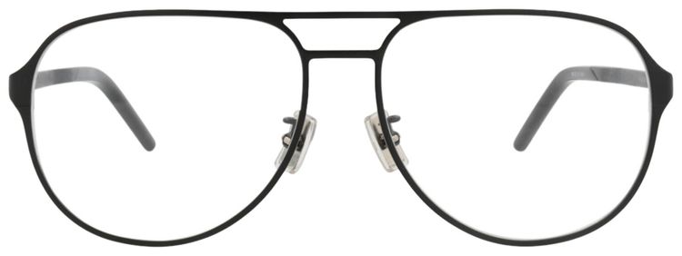 Kenzo Aviator Frame Metal Optical Frames BlackTransparent