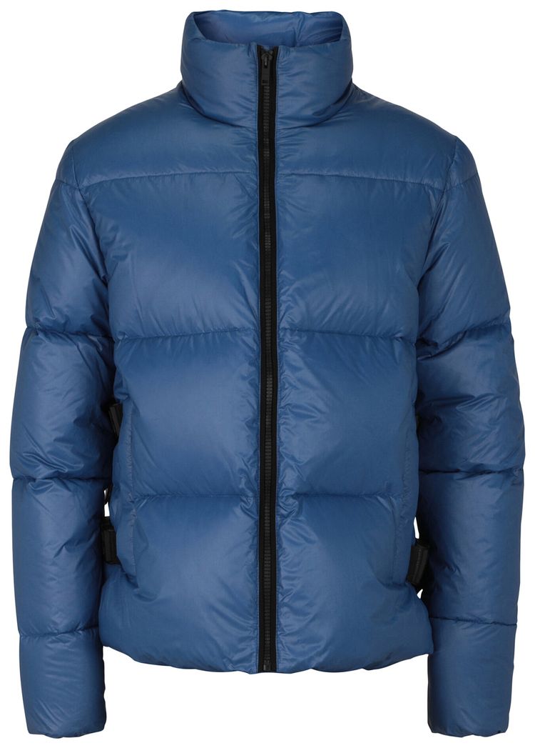 Givenchy 4G Buckle Puffer Jacket Royal Blue
