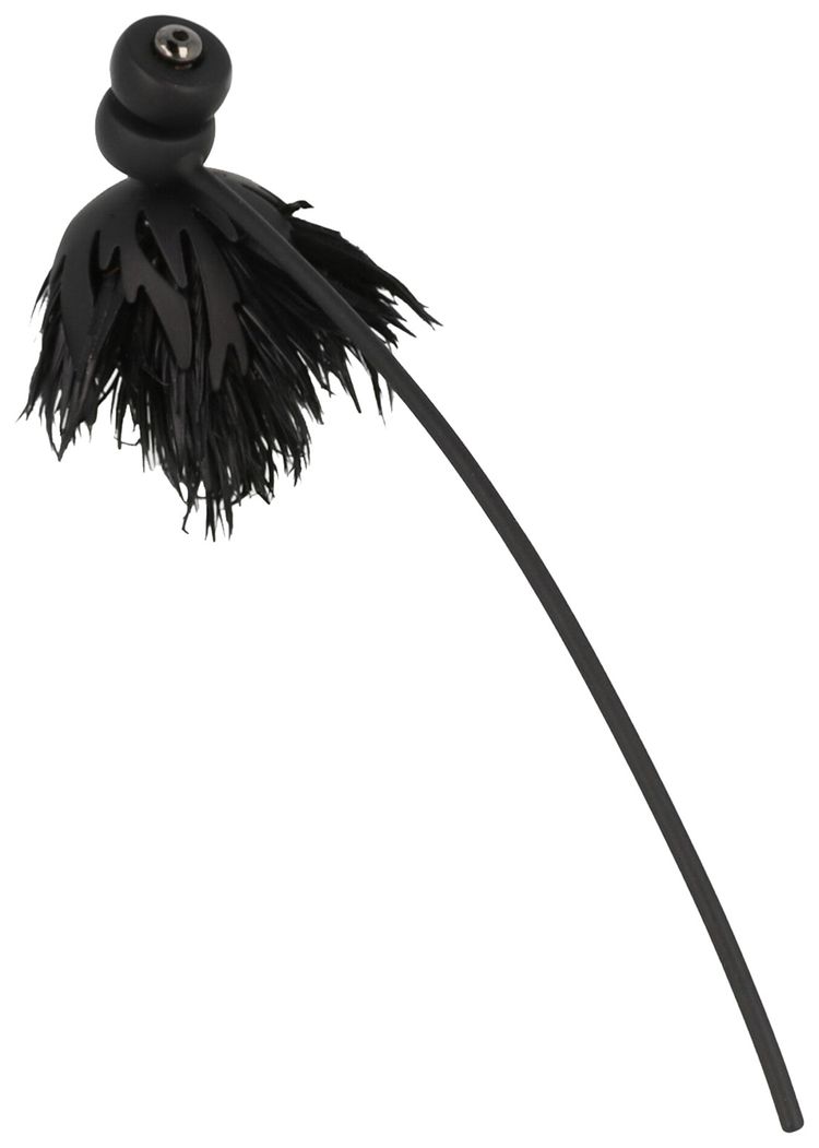 Givenchy Thistle Single Earring Black