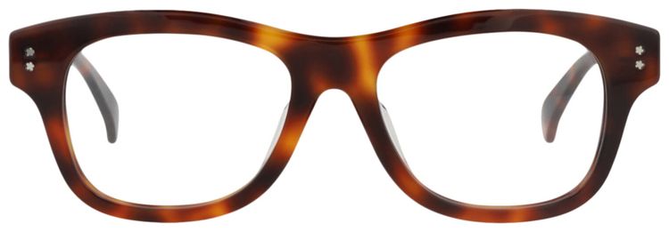 Kenzo Round Frame Acetate Optical Frames HavanaTransparent