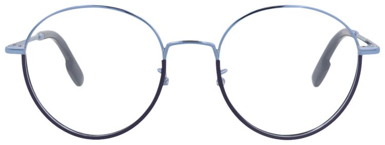 Kenzo Round Frame Acetate Optical Frames BlueTransparent