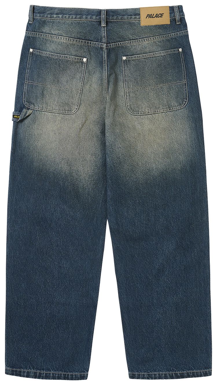 Palace Carp Jean Dark Distress Wash
