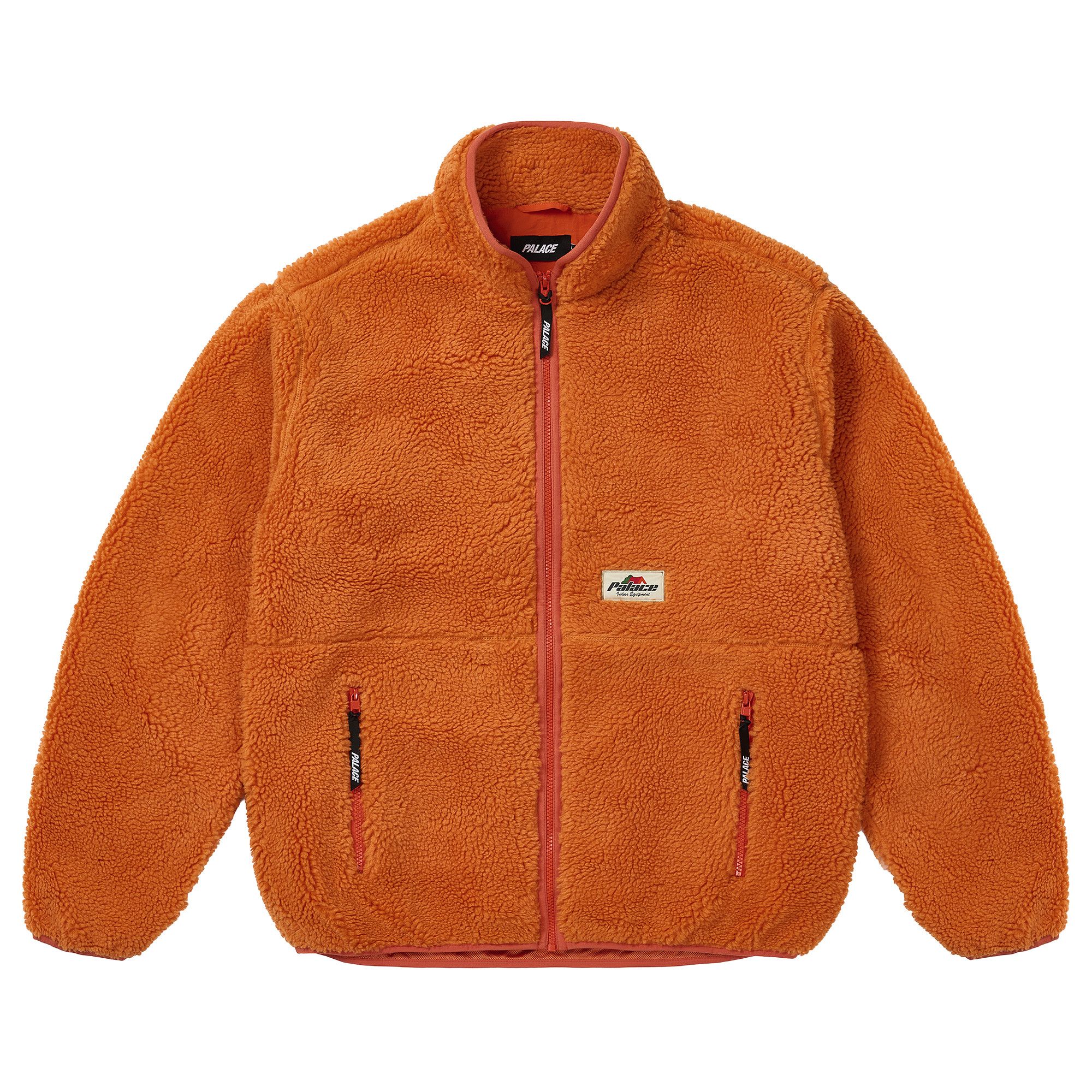 Buy Palace Indoor Funnel Fleece 'Orange' - P30JK005 | GOAT