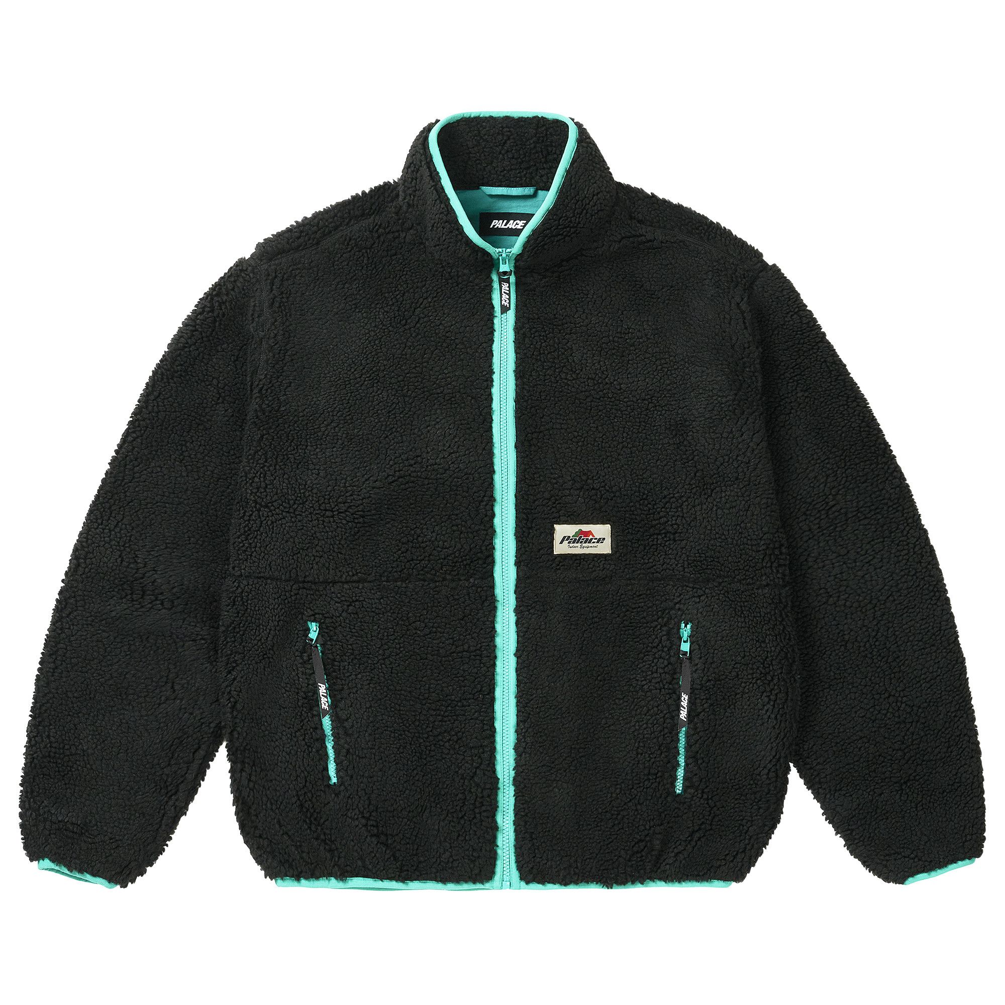 Buy Palace Indoor Funnel Fleece 'Black' - P30JK004 | GOAT