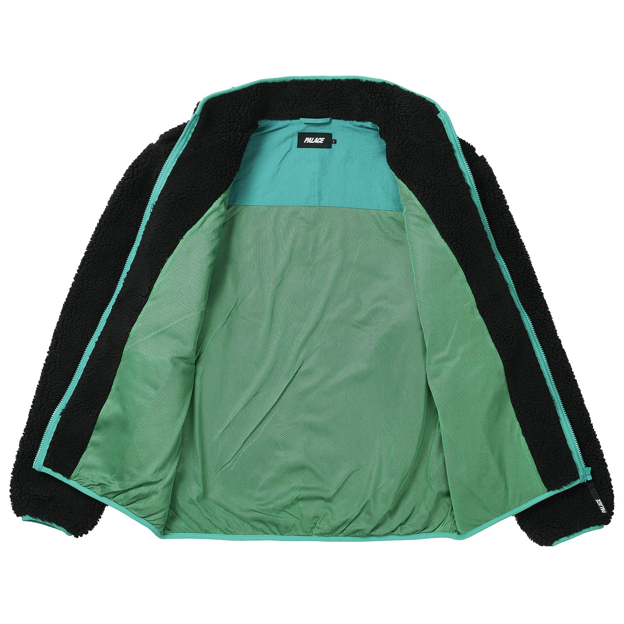 Buy Palace Indoor Funnel Fleece 'Black' - P30JK004 | GOAT