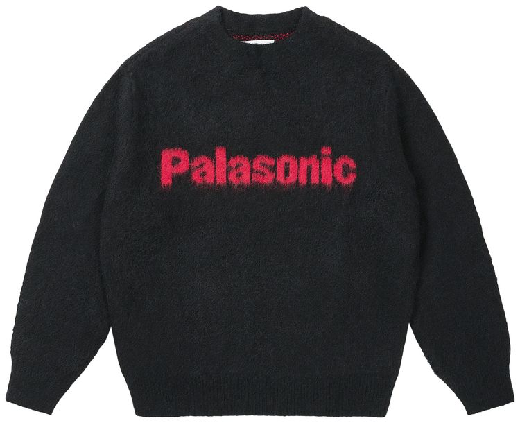 Palace Palasonic Knit Crew Black