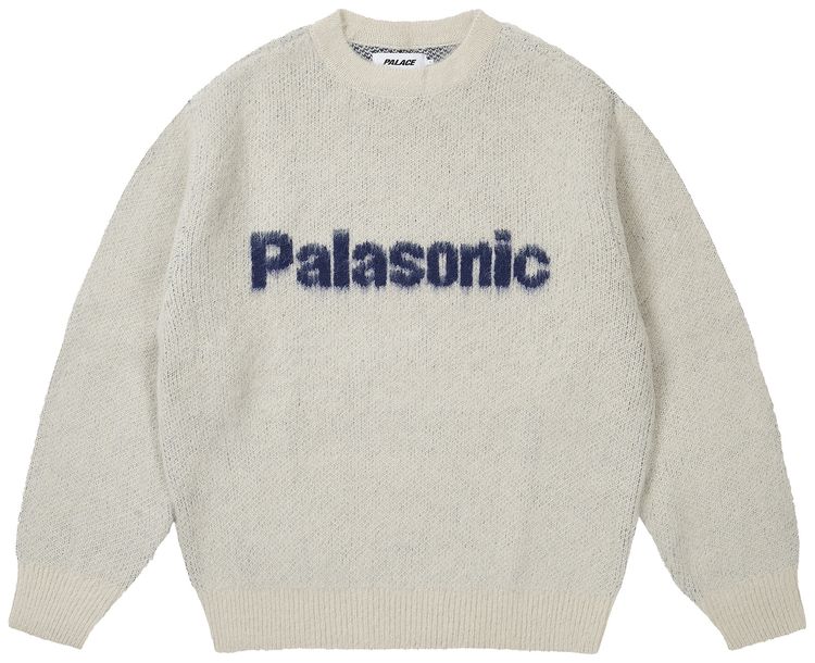 Palace Palasonic Knit Crew Grey