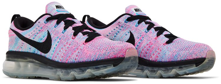Nike Wmns Flyknit Air Max Chlorine Blue Pink Blast