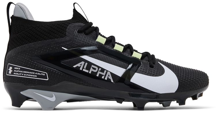 Nike Alpha Menace 4 Elite Black White