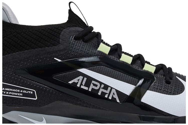 Nike Alpha Menace 4 Elite Black White