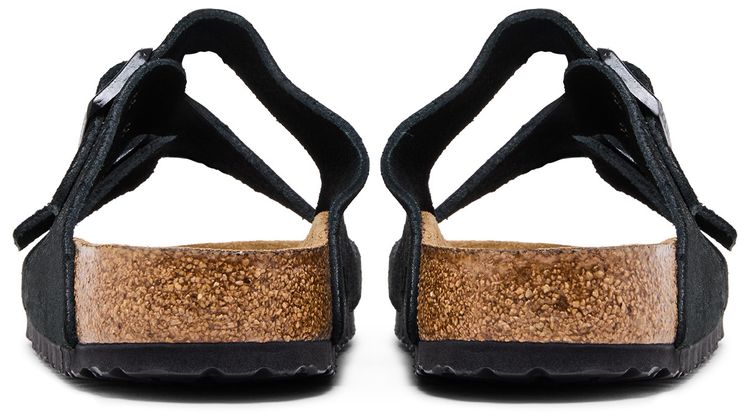 Birkenstock Arizona Soft Footbed Suede Black