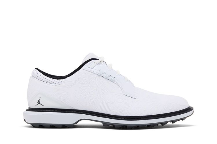 Nike Air Jordan ADG 5 Golf Shoes White Black Platinum FQ6642-102 Mens Size 8 s-l400.jpg main image 3