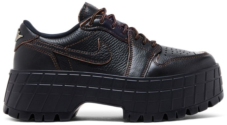 Wmns Air Jordan 1 Low Brooklyn Black Cacao Wow