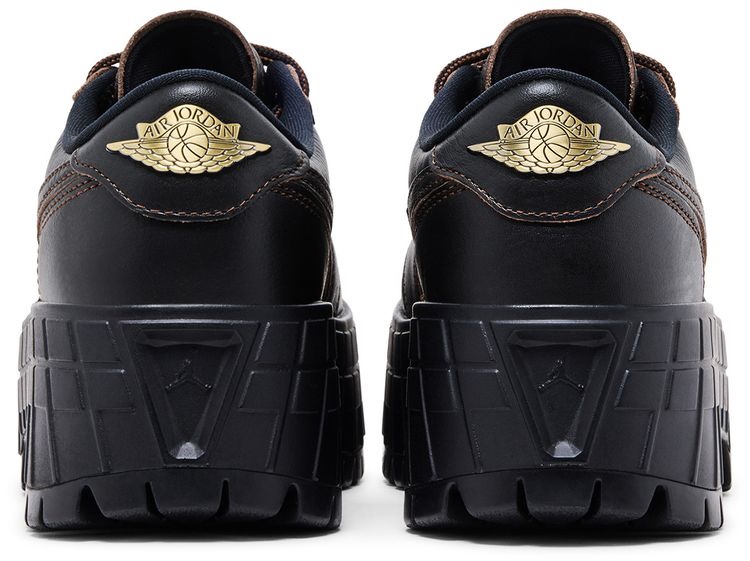 Wmns Air Jordan 1 Low Brooklyn Black Cacao Wow