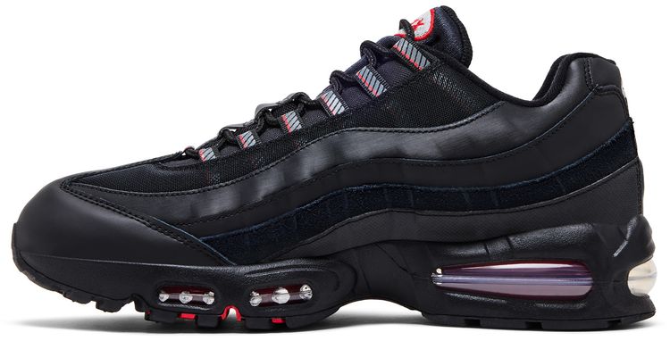 Nike Air Max 95 Big Bubble   Black University Red
