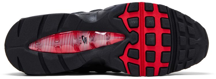 Nike Air Max 95 Big Bubble   Black University Red