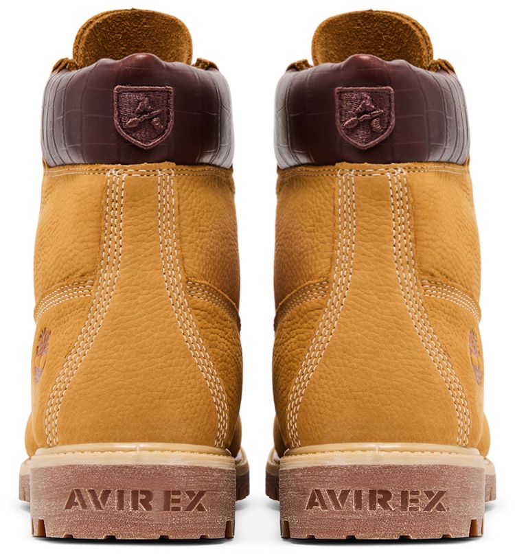 Avirex x Timberland 6 Inch Premium Waterproof Boot Wheat