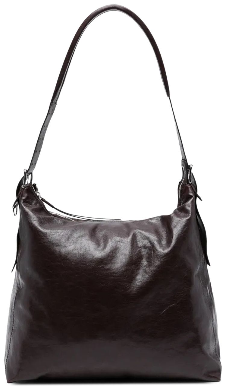 Lemaire Belted Hobo Bag Chianti