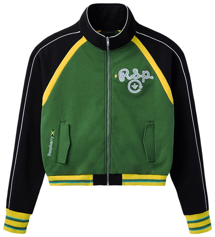 GV Gallery Jamaica Berry Jacket GreenYellowBlack